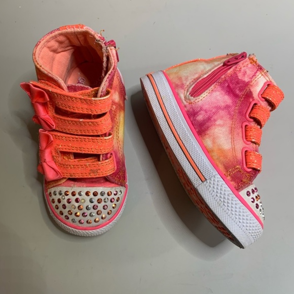 Skechers Twinkle Toes Hi Top shoes size 6
